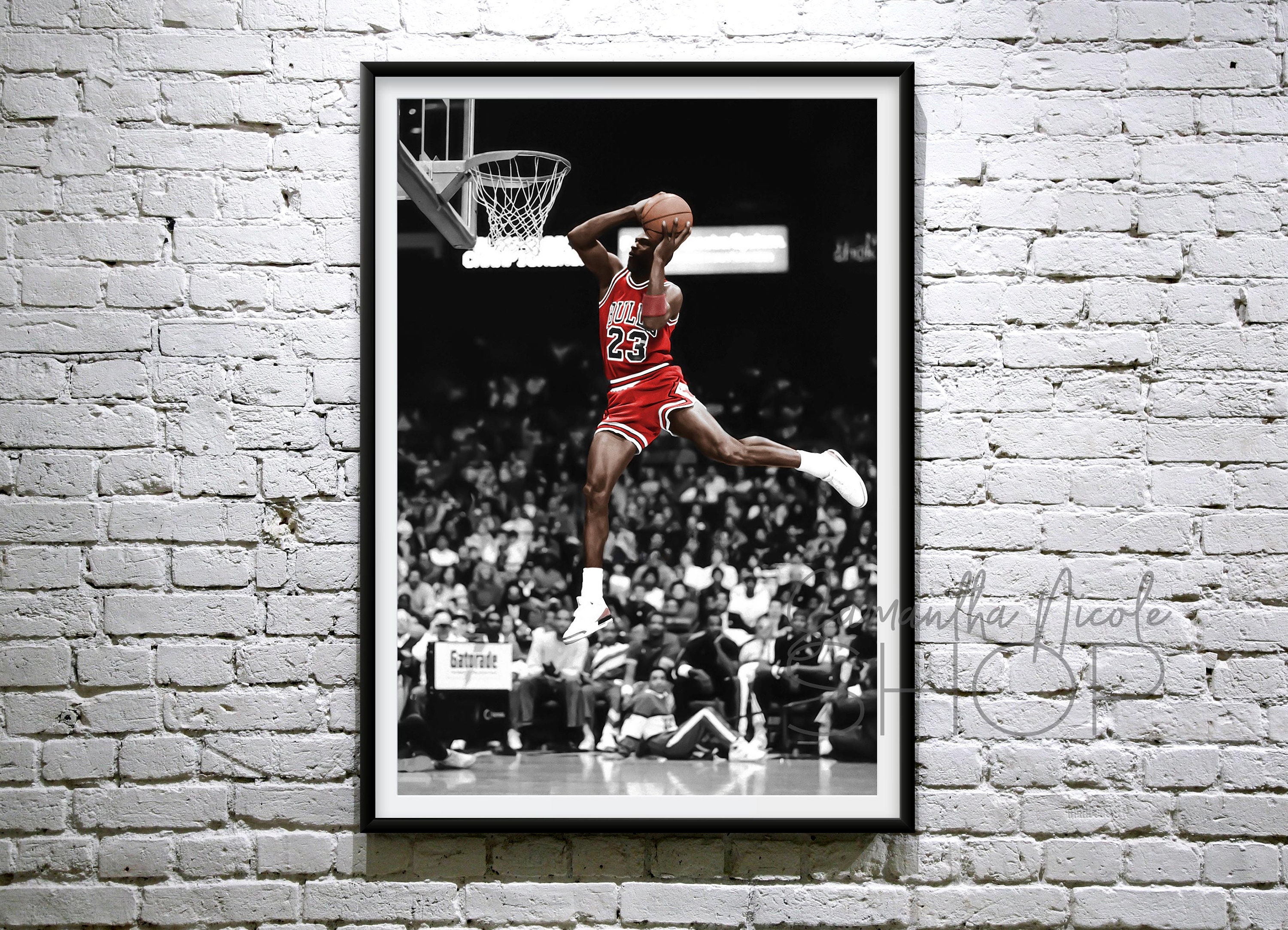 Discover Michael Jordan Bei Der 1988 Poster