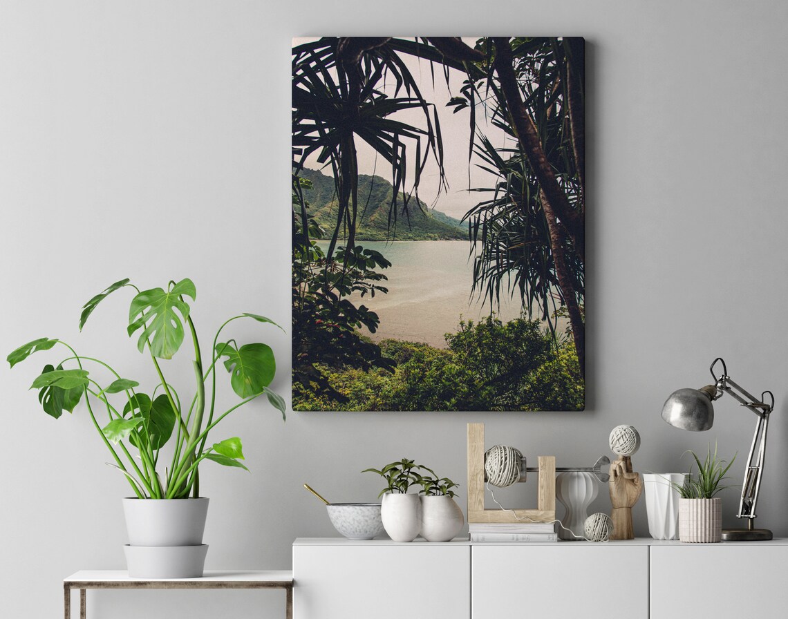 Hawaii Jungle Photo Print Boho Decor Tropical Wall Art | Etsy