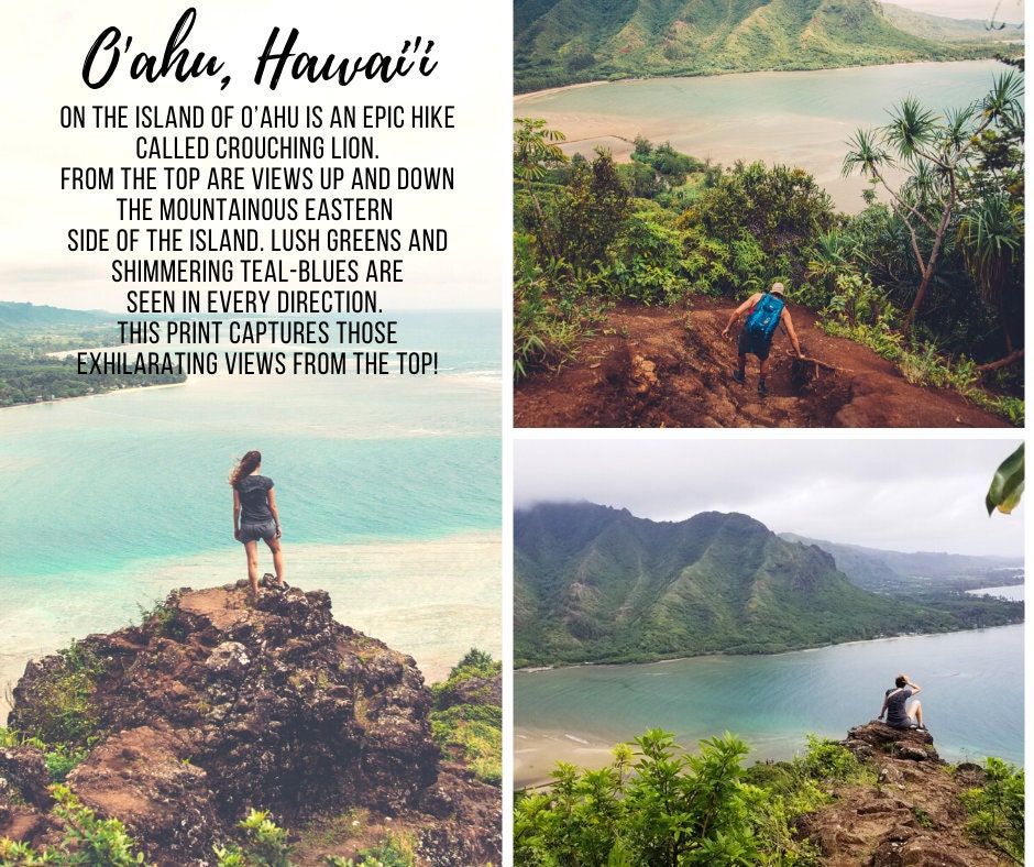 Printable Hawaii Landscape Photo Hawaii Adventure Digital | Etsy