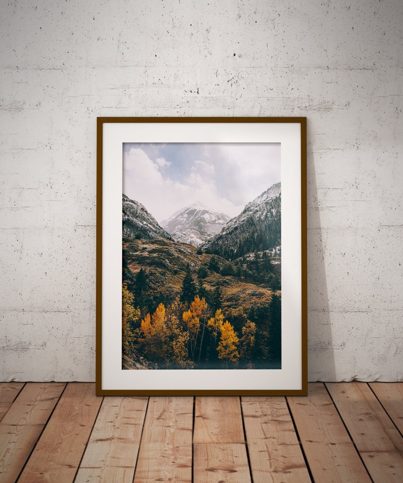 Ouray Colorado Wall Art Landscape Photography Mountain Wall Etsy