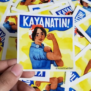 Kaya Natin Sticker