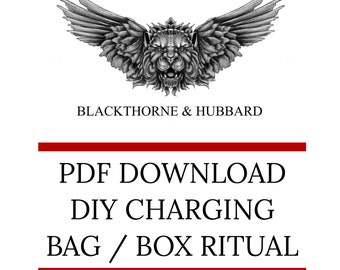 DIY Devils Trumpet Charging Box or Bag Ritual (Download Only)