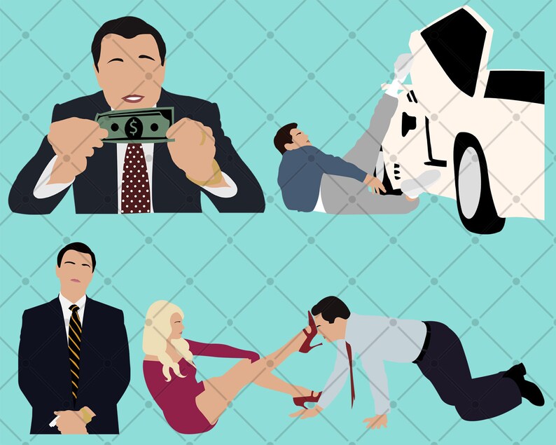 The Wolf of Wall Street Png Bundle PNG File Only Etsy UK