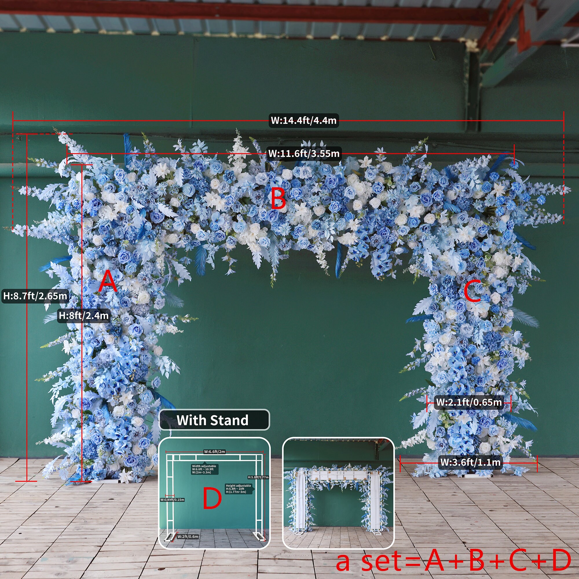 【THEAIRTOWN】blueming flower set up Making 4th of July Cut Flower Bouquets! Sunshine and Flora