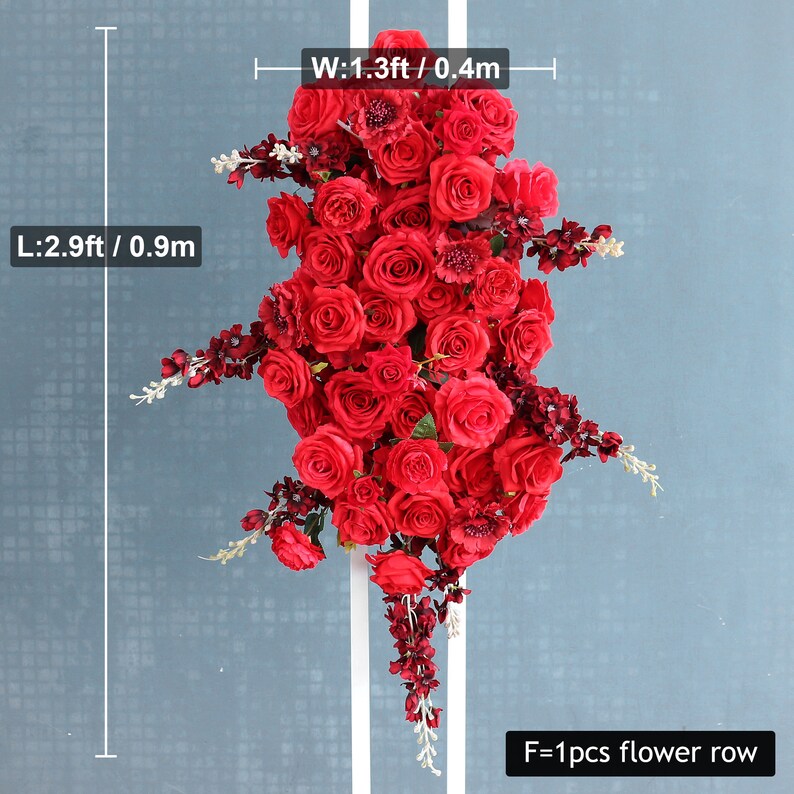 Customize Wedding Flower Arrangement Artificial Flowers White Etsy