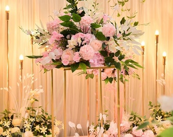 Artificial Flower Ball Centerpiece: Wedding Table Decoration (40cm)