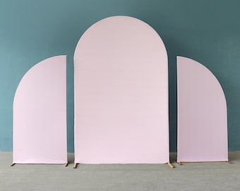 Arched Wedding Backdrop Cover: Party Ceremony Fabric Decoration