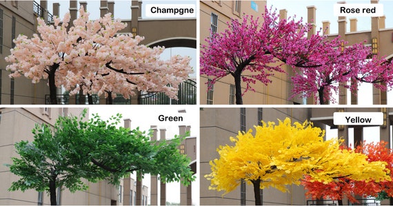 Künstlicher Kirschblütenbaum Rosa - 2x2m Deko Baum Für Garten & Wohnung