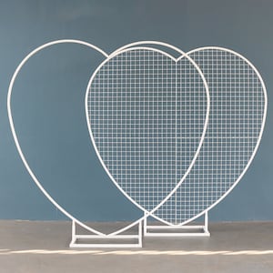 Arco en forma de corazón para boda, soporte de flores de amor, decoración de fondo de boda, arcos de rejilla de Metal, fiesta en casa, propuesta de decoración matrimonial, accesorios de boda