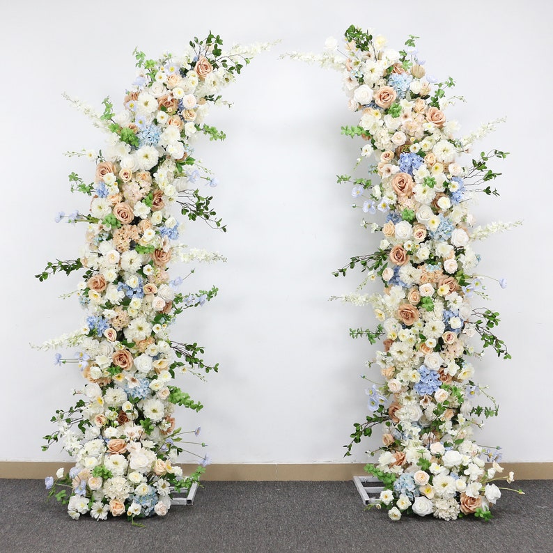 Wedding Decoration Arch Flower Arrangement Set Artificial Etsy