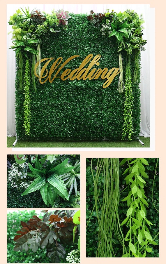 Face Towels Artificial Parsley Grass - 6 Branch Green Plant For