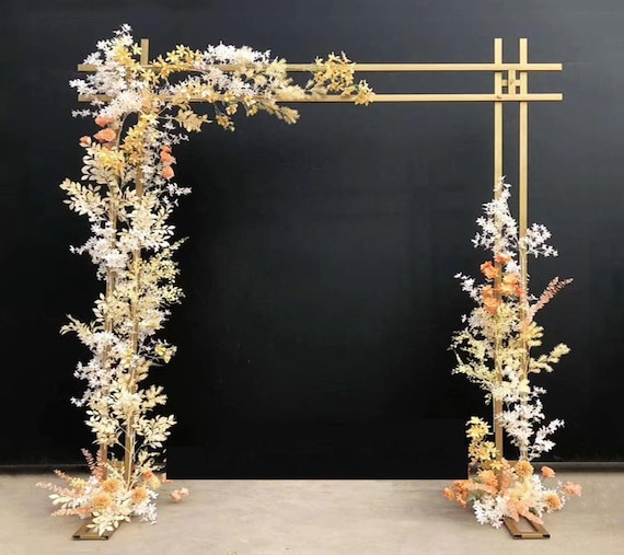 Arco Matrimonio In Metallo 3x3m - Arco Per Palloncini E Fiori, Per Cerimonie E Feste, Bianco - Foto 11