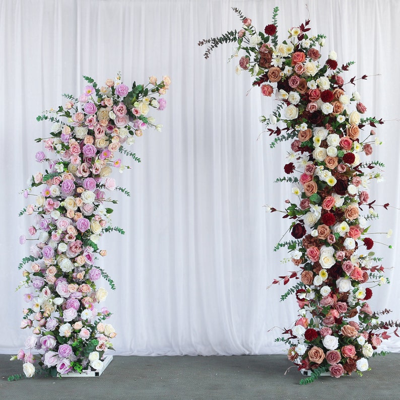 Elegant Wedding Arch Flowers Set: Transform Your Ceremony with Timeless Blooms