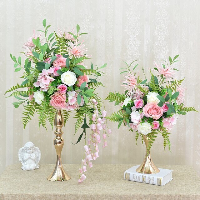 Artificial flower Wedding decor table flower ball centerpiece Etsy