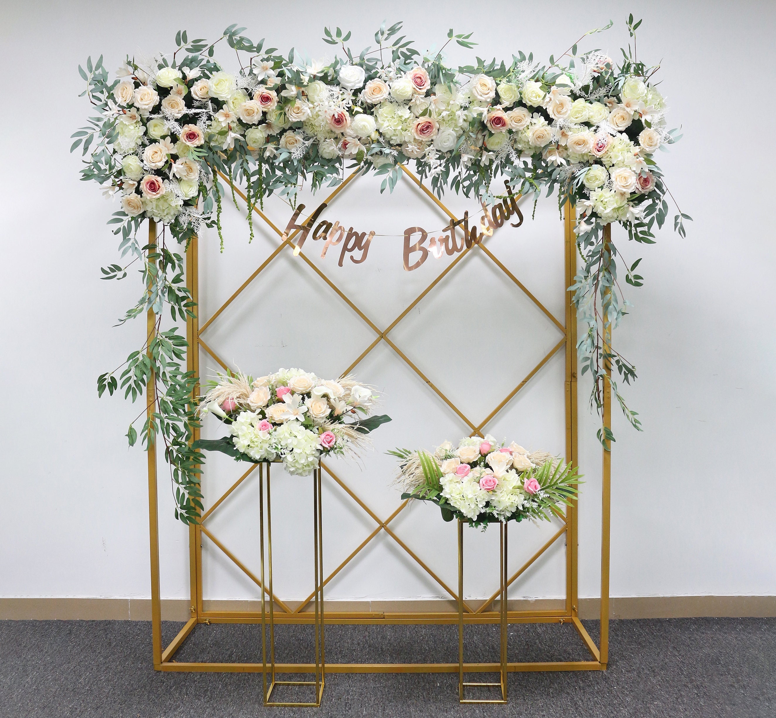 Supporto In Legno Per Cerchi Fioriti - Base Per Ghirlande | Per Matrimoni, Eventi O Decorazioni Home