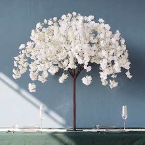 Fiori artificiali Albero di ciliegio Decorazione per matrimoni Ramo di ciliegio Decorazione per la casa e il giardino Flores Artificiales