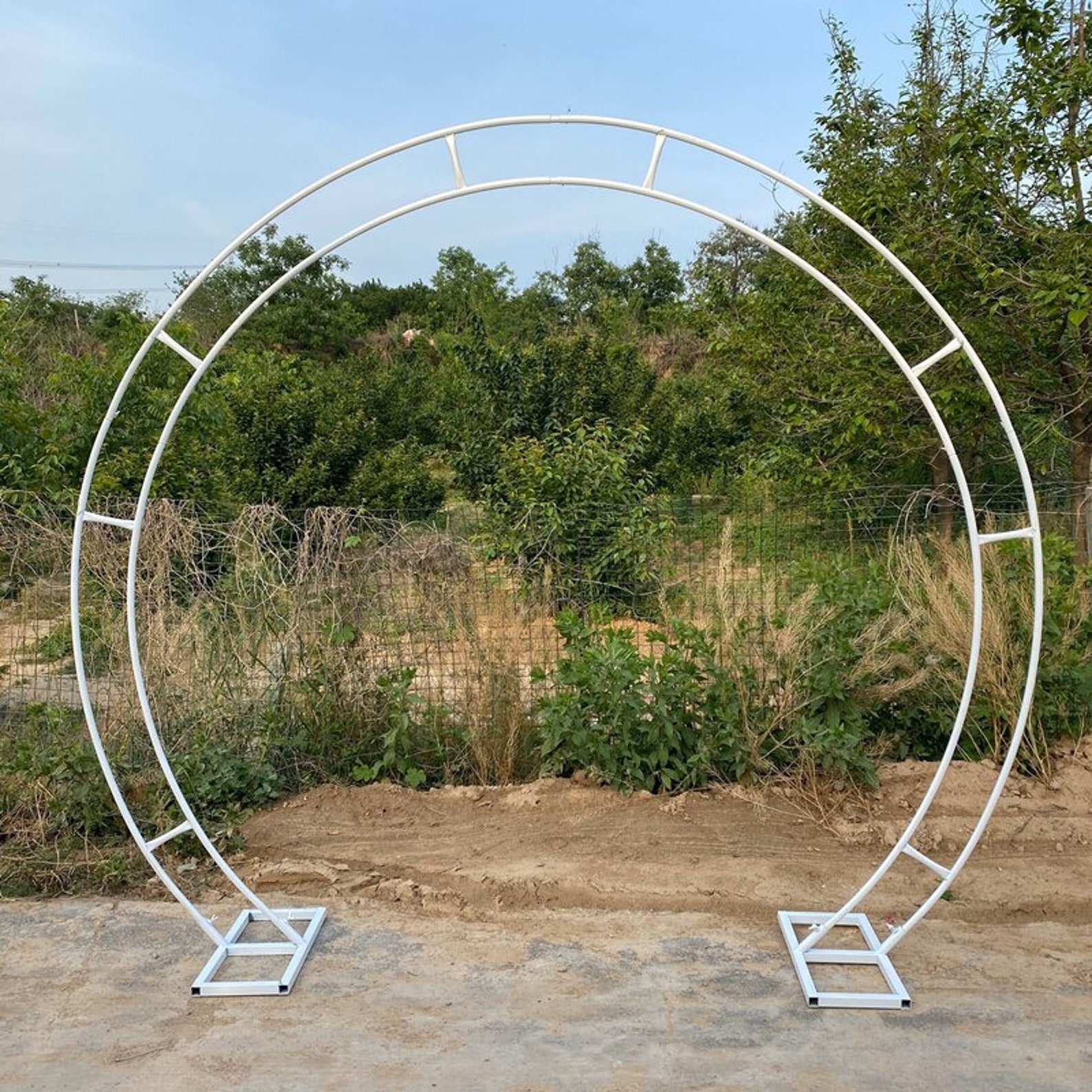 Wedding Arch Party Backdrop Iron Arch Flower Stand Props Etsy