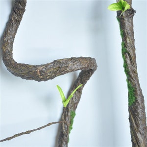 Artificial Tree Fake Branch Hanging Rattan Artificial Cherry Blossom ...