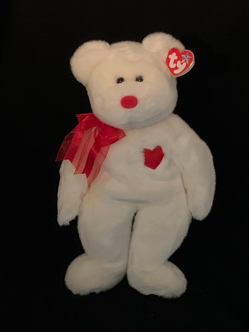 Ty Beanie Babies valentino Osito Mac 2000 Holiday Etsy