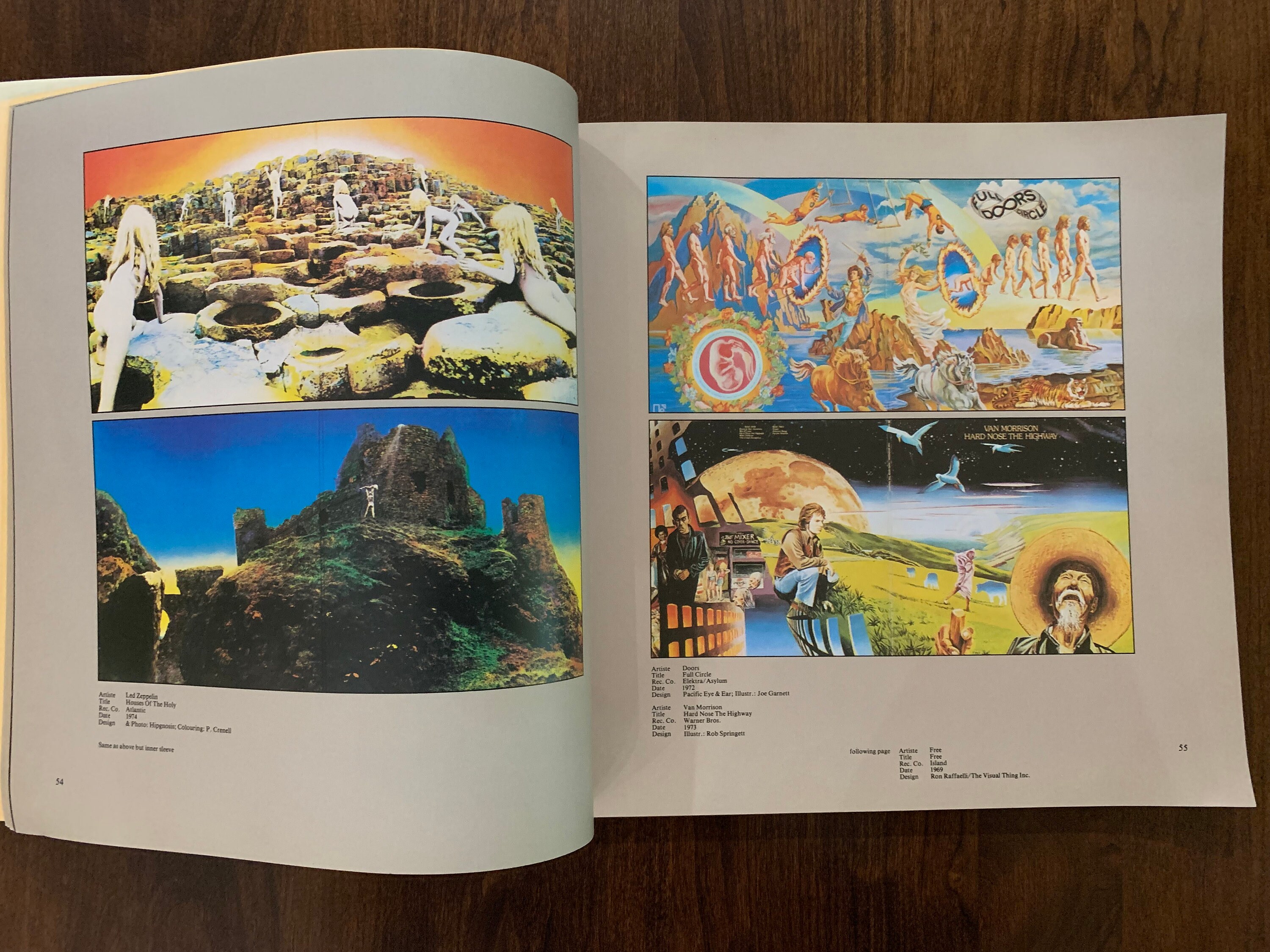 The Album Cover Album by Hipgnosis and Roger Dean The Book of Etsy