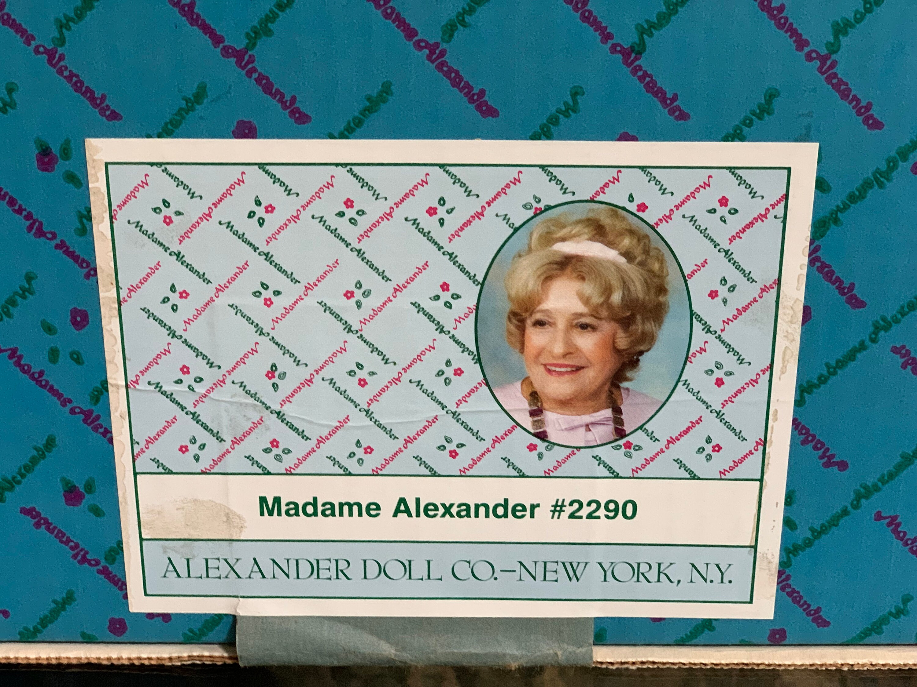 Madame Alexander Doll, Madame Alexander Herself Self Portrait