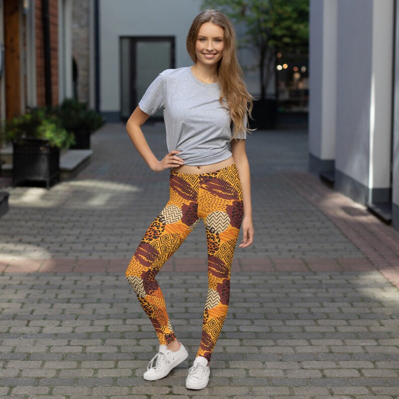 Tribal Print Leggings Fashion For Women Gym Pants Loungewear Women Yoga Leggings