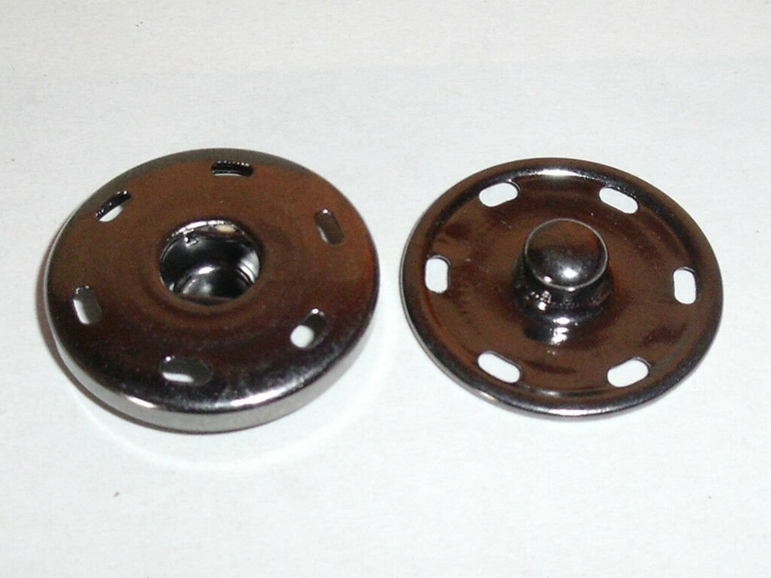 6 große Druckknöpfe Knöpfe Druckknopf zum Annähen 25 mm Etsy