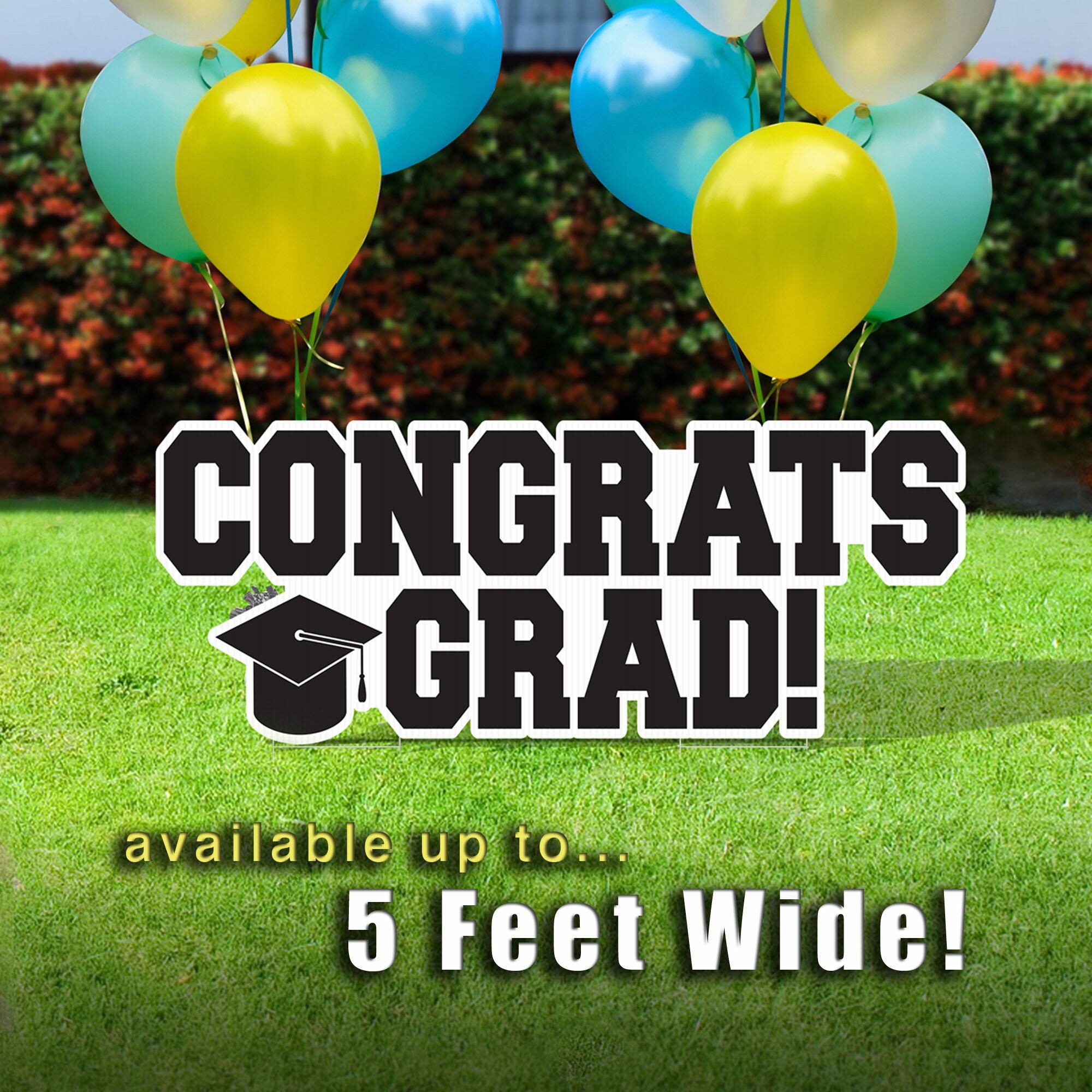 2021 Graduation Lawn Sign Graduation Yard Sign 2021 Etsy