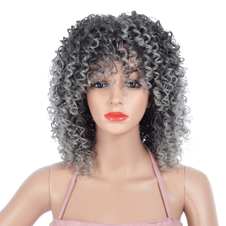 Women's Wig Short Curly Hair Wig Handmade Halloween Etsy
