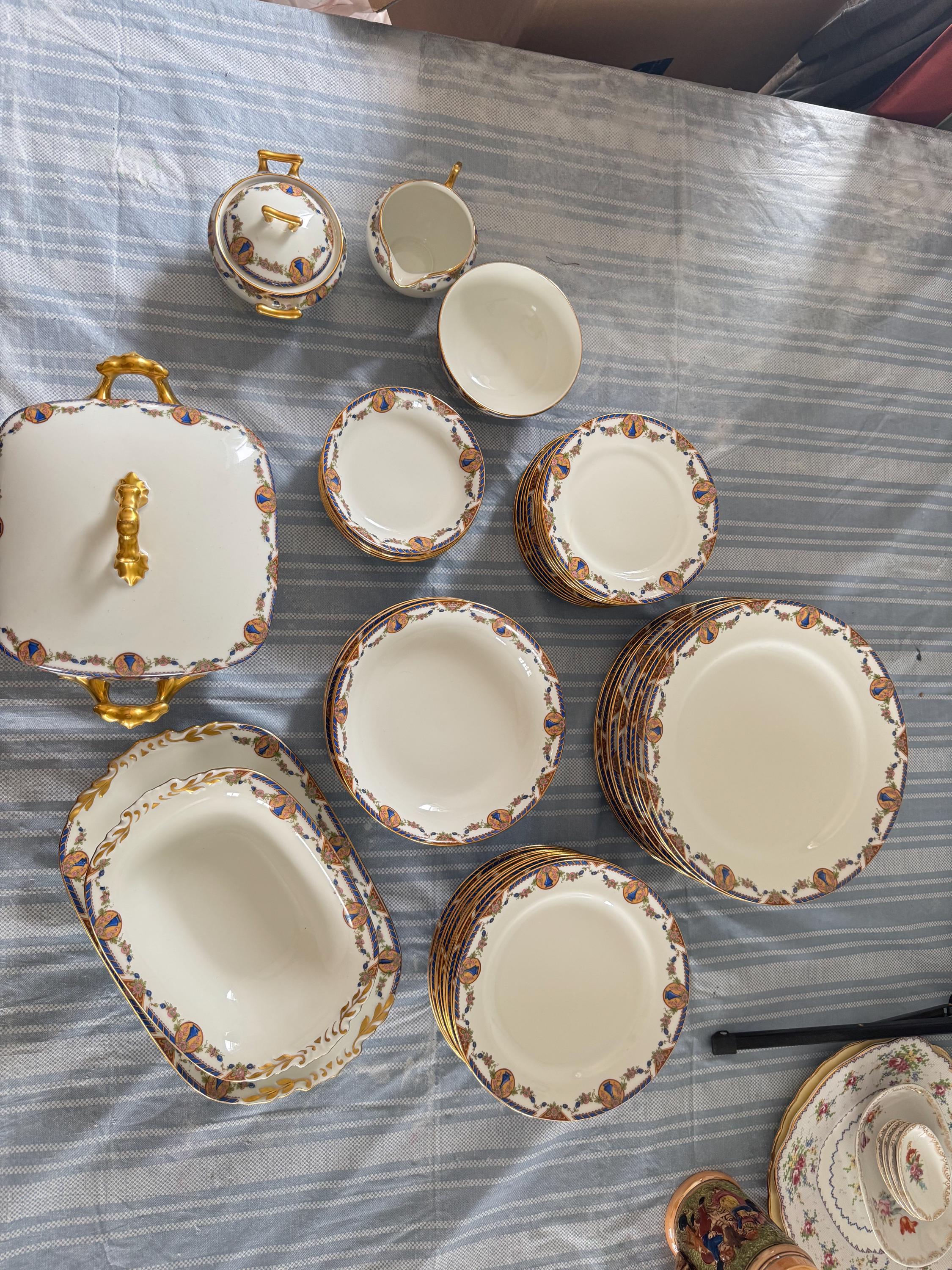 Limoges France Vintage Dinnerware Set - Etsy
