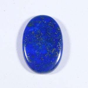 Oval Lapis Lazuli Cabochon: AAA+ Natural Gemstone (26x18x4 mm)