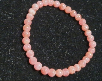 Rhodochrosite bracelet