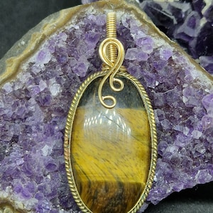 tiger eye necklace