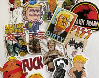 Anti-Trump Russia Propaganda Poster Resist Novelty Design Vinyl Decal Wall Laptop Bumper Sticker 5