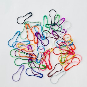 50pc Mix Color Gourd Safety Pin Set