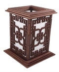 Tanno Design® Japan candle holder Ayu with tealight function nut brown