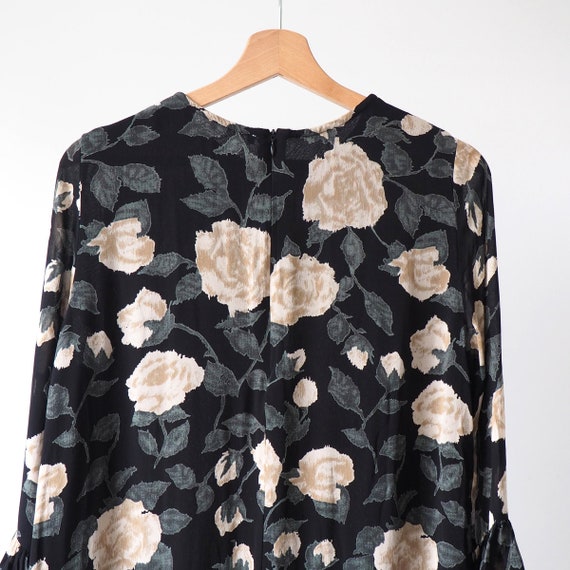 Ganni Carlton Georgette floral print dress tunic … - image 4