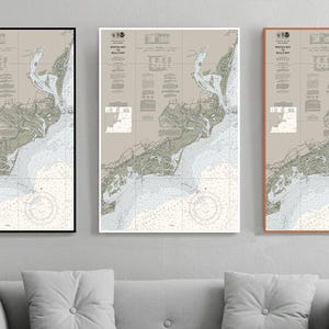 Carta nautica da Winyah Bay a Bulls Bay