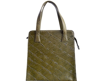 ROMEO GIGLI Cuir & Sac à main en soie