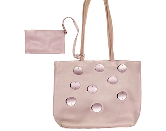 PRADA 2000 Rosa Leder Tasche