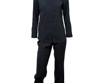 ANTEPRIMA marineblauw zomerpak XS