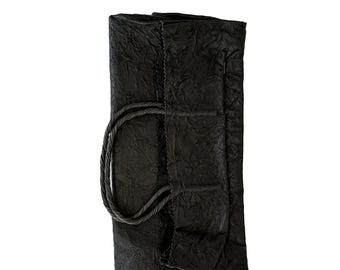 Japanische papierartige Clutch aus Leder