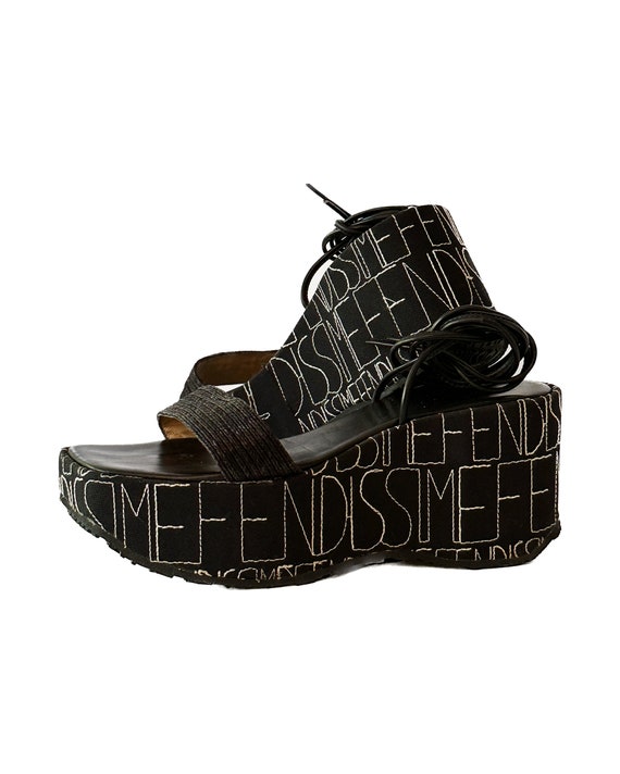 FENDISSIME Platform Shoes 38 - image 3