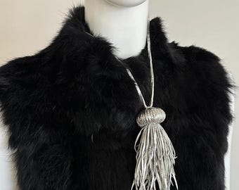 NATALIA BRILLI Leder Medusa Anhänger/Halskette