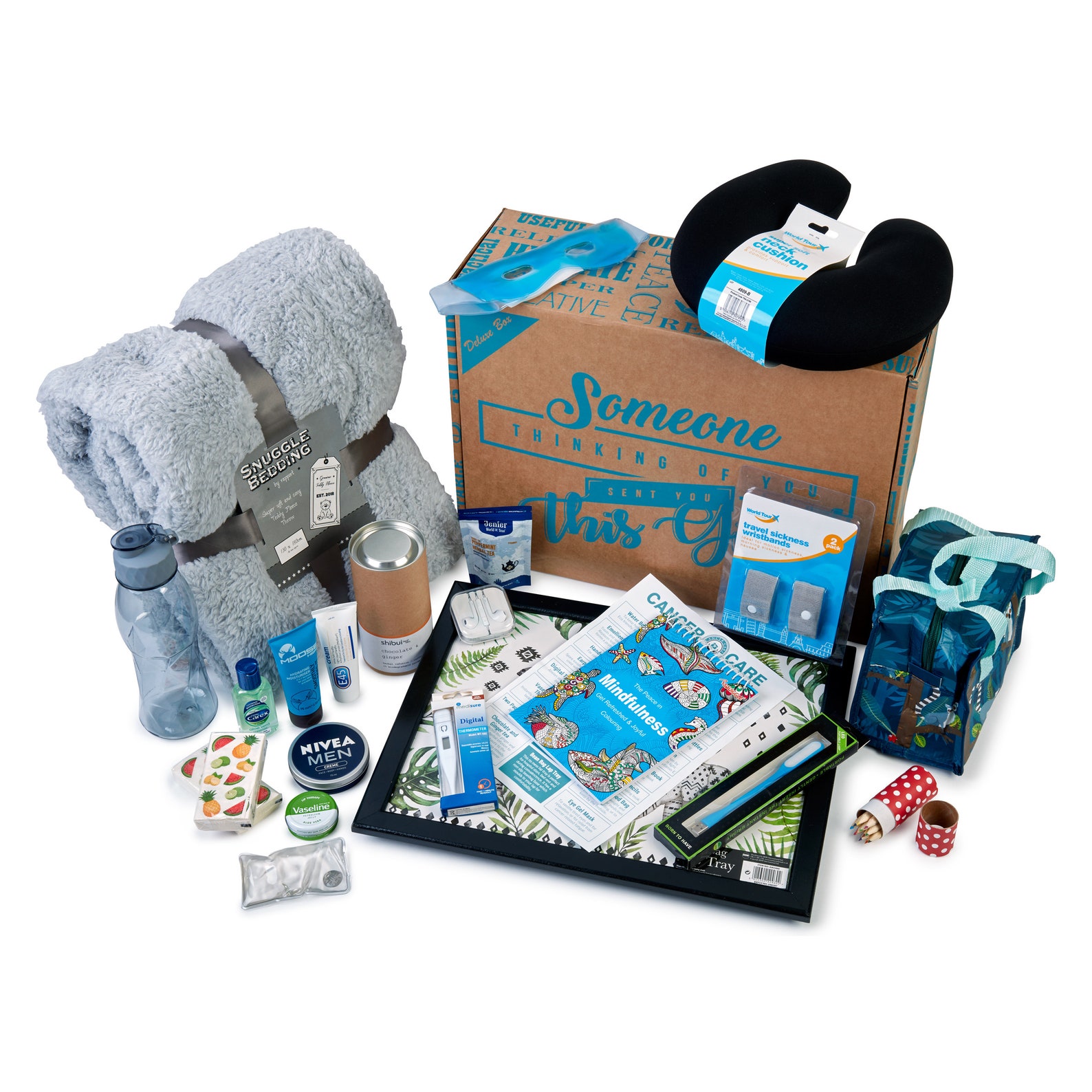 Deluxe Cancer Gift for Men | Chemo Care Package | Mens Get Well Care