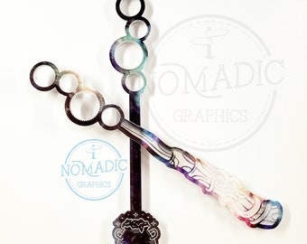 Bubble Wands - solo archivo svg - archivo láser - NO ES UN PRODUCTO FÍSICO