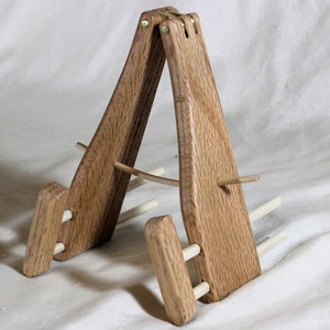 Mini Oak Plate or Photo Display Stand