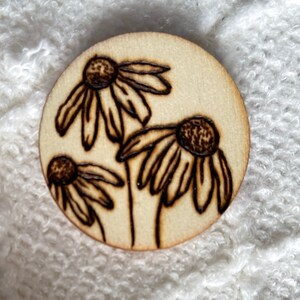 Flower decorations, Simple Flower magnet, Fridge magnet, Plant mom gift, Cute Mini Magnets,Little Magnet, Plant addict house decor