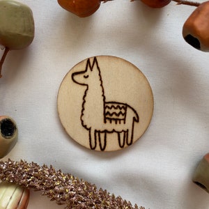 Llama miniature magnet, Llama home decor, Llama house decorations, Cute Miniature Magnet, No drama style home decor, Llama fridge magnet