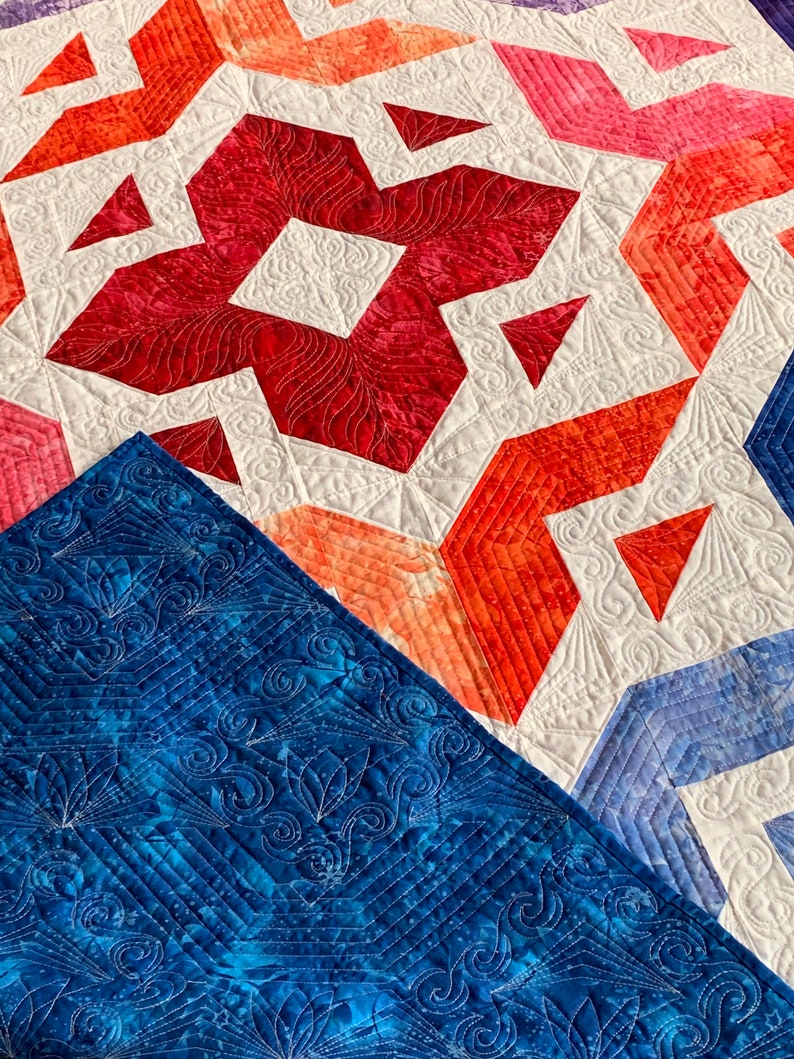 Quilt for Sale Modern Quilt Handmade Quilt Etsy